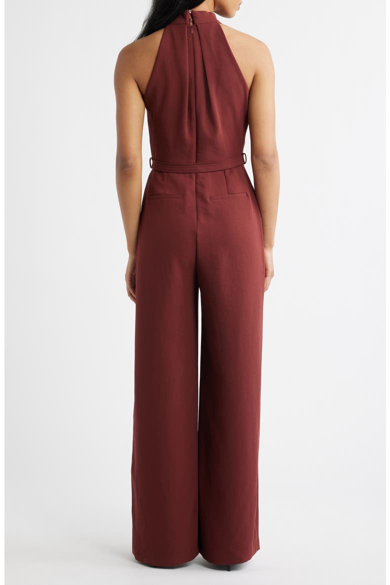Mono Jane Jumpsuit, Alternate, color, MAROON