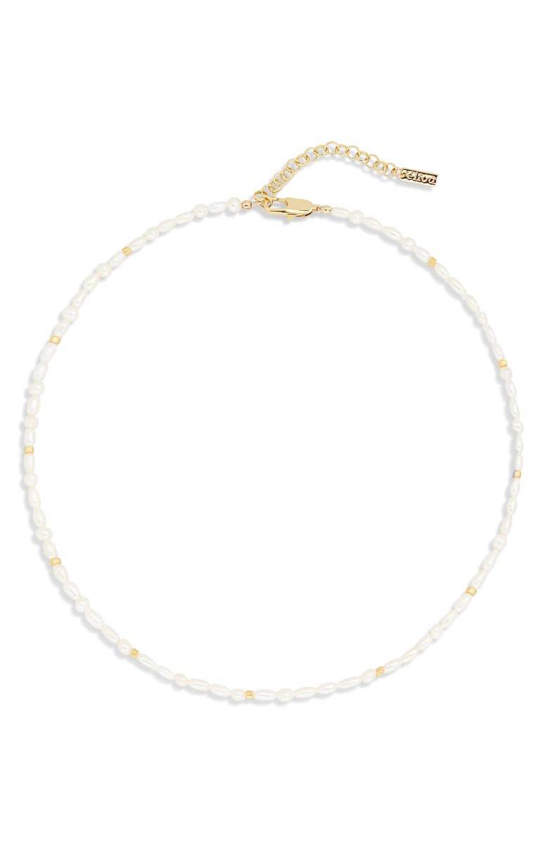 Éliou Ezra Freshwater Pearl Necklace, Main, color,