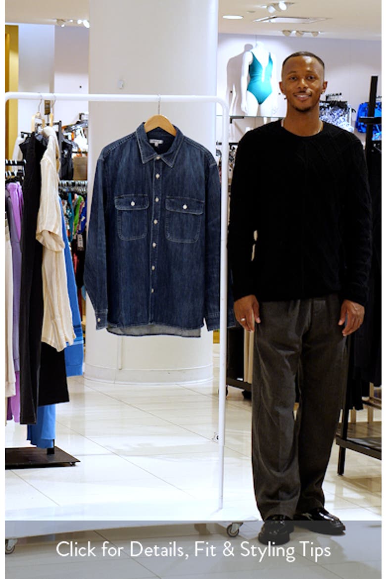 Denim Button-Up Shirt video