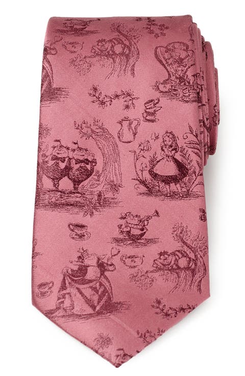 Alice in Wonderland Silk Tie
