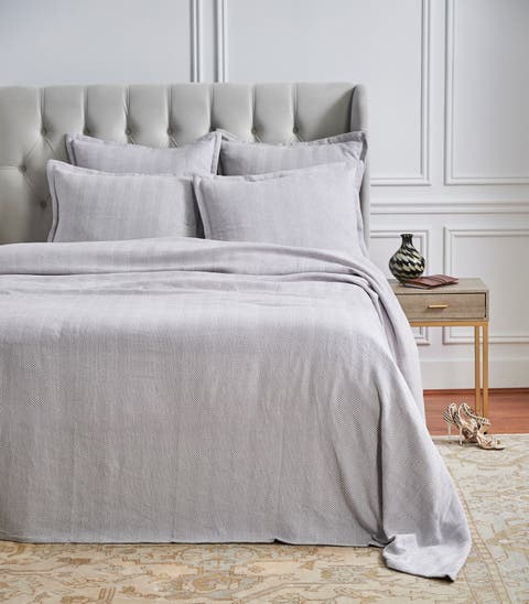 Torin Pearl Grey Accent Throw Blanket