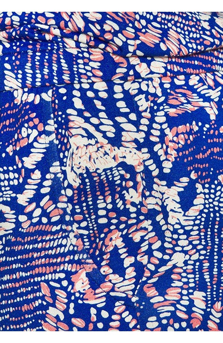 LASCANA Women's Patterned Tank Dress, Alternate, color, Blue Multi