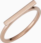 Oradina 14K Gold Brooklyn Bar Ring