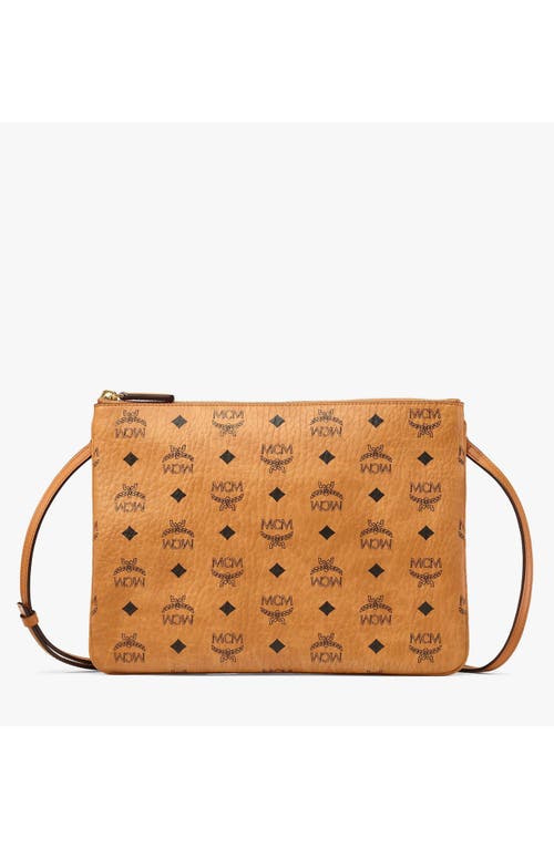Mcm Crossbody Pouch In Brown