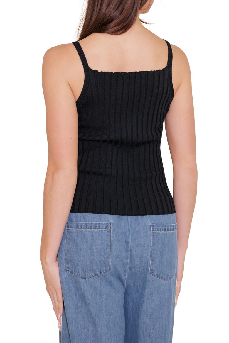 Rib Tank, Alternate, color, BLACK