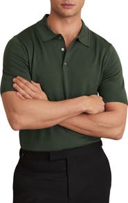 Reiss Manor Merino Wool Polo