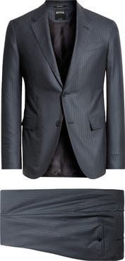ZEGNA 15Milmil15 Faint Stripe Wool Suit