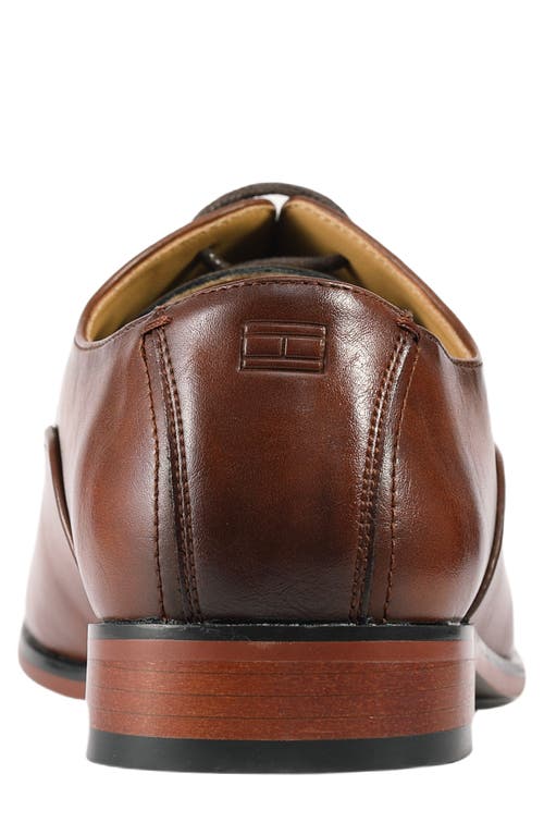 Tommy Hilfiger Saylor Cap Toe Oxford In Brown