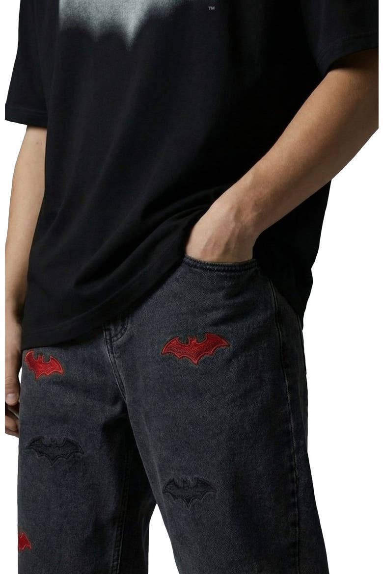 Batman x Blvck Shadow Jeans, Main, color, Black