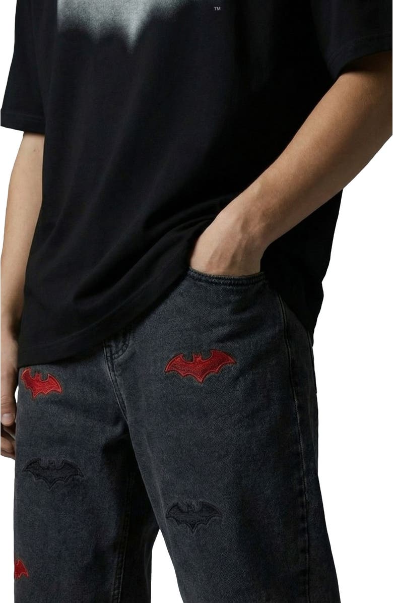 Blvck Batman x Blvck Shadow Jeans, Main, color, Black