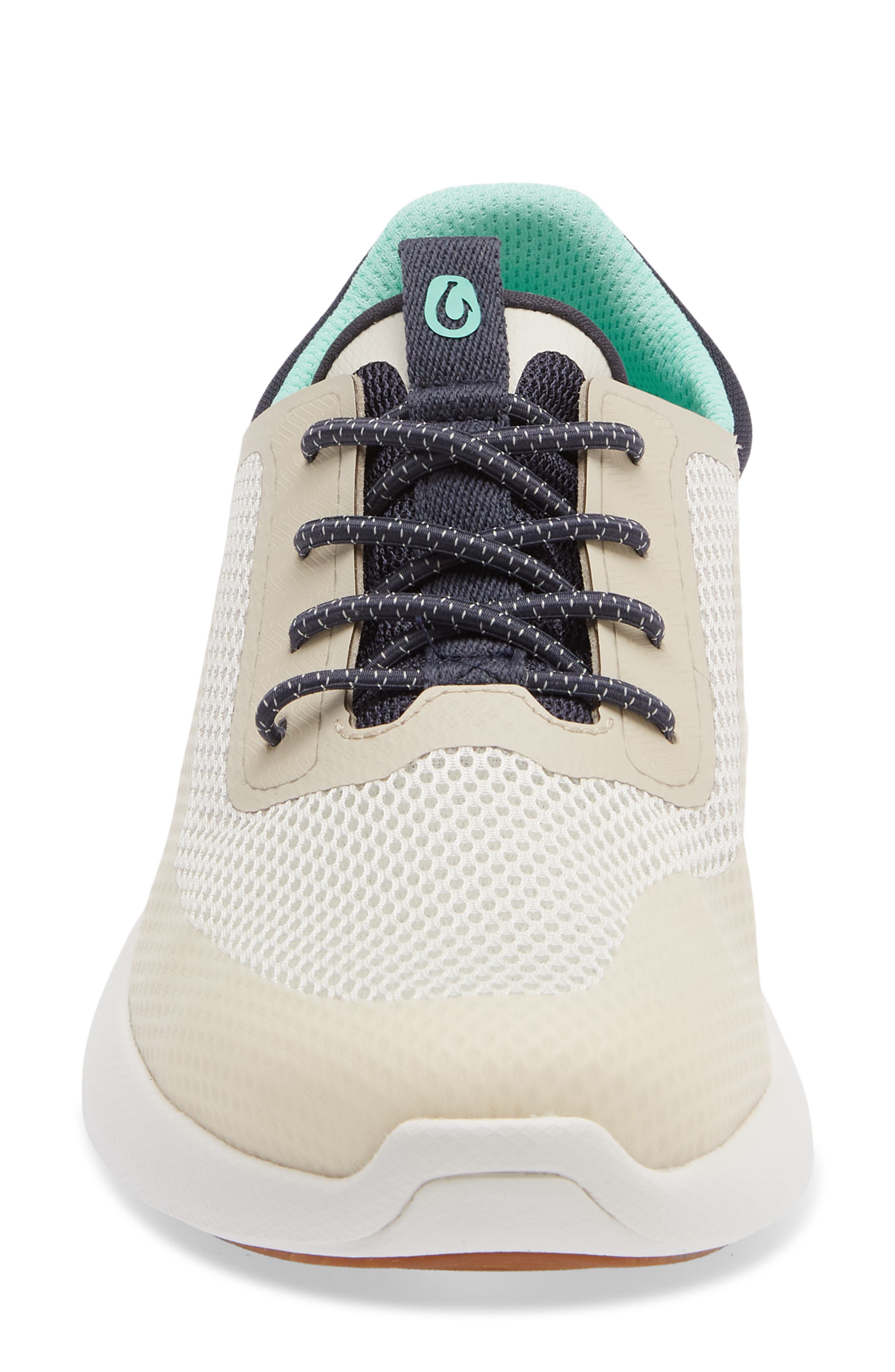 Kialoa Convertible Lace-Up Waterproof Sneaker, Alternate, color, WHITE SAND / BRIGHT WHITE
