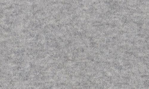 Magaschoni Cashmere Crewneck Short Sleeve Sweater In Gray