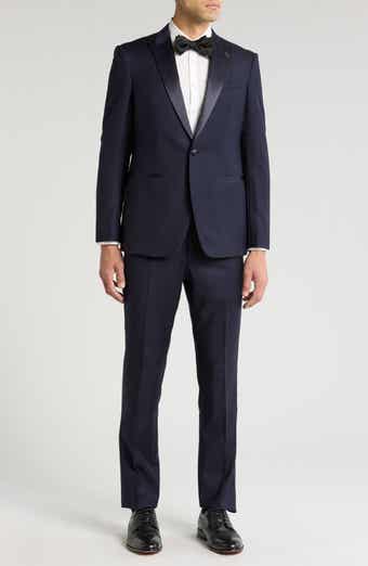 John Varvatos Star USA Solid Wool Tuxedo