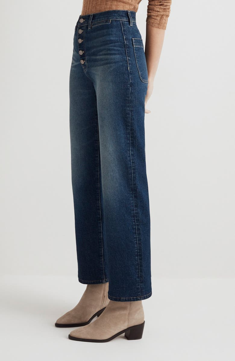 Madewell The Perfect Vintage High Waist Wide Leg Jeans, Alternate, color,