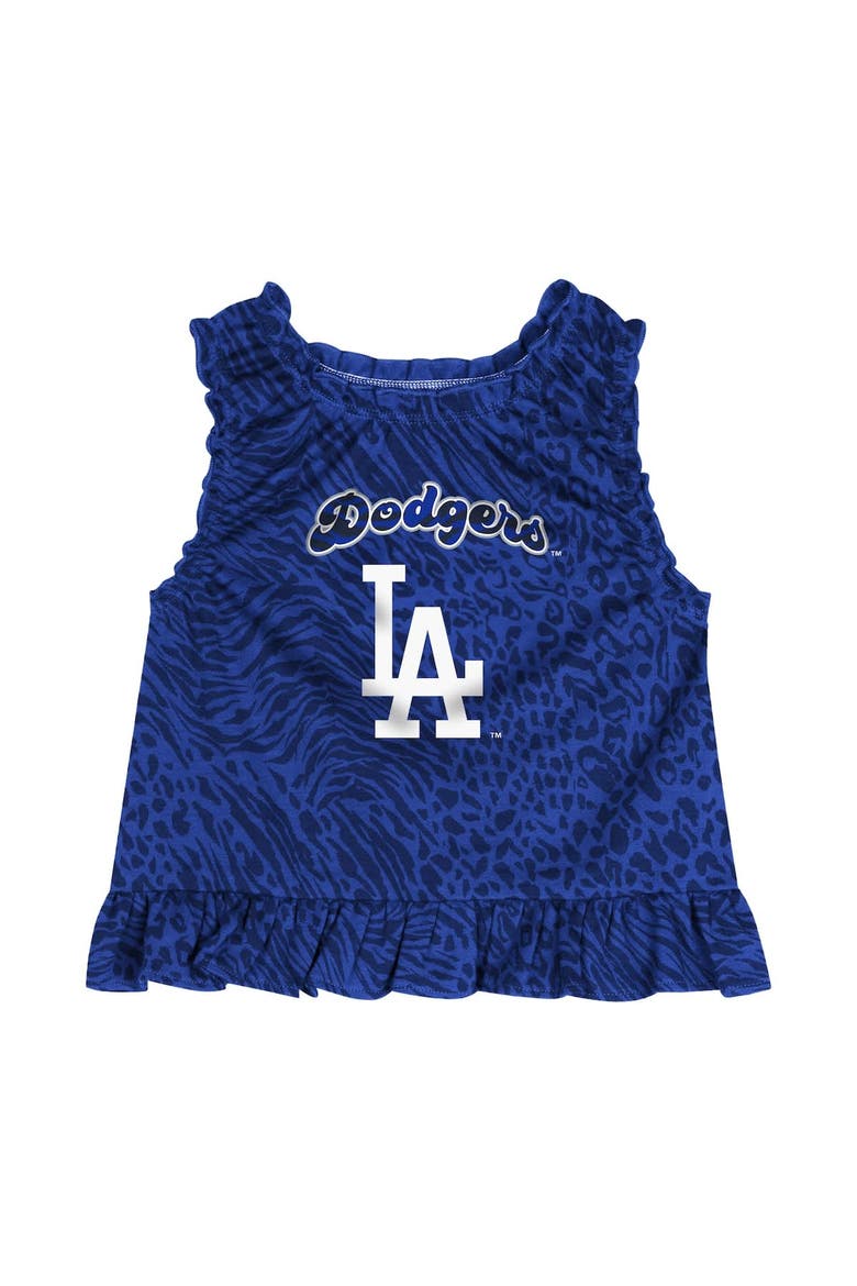Toddler  Royal Los Angeles Dodgers Playground Dress, Alternate, color, Royal
