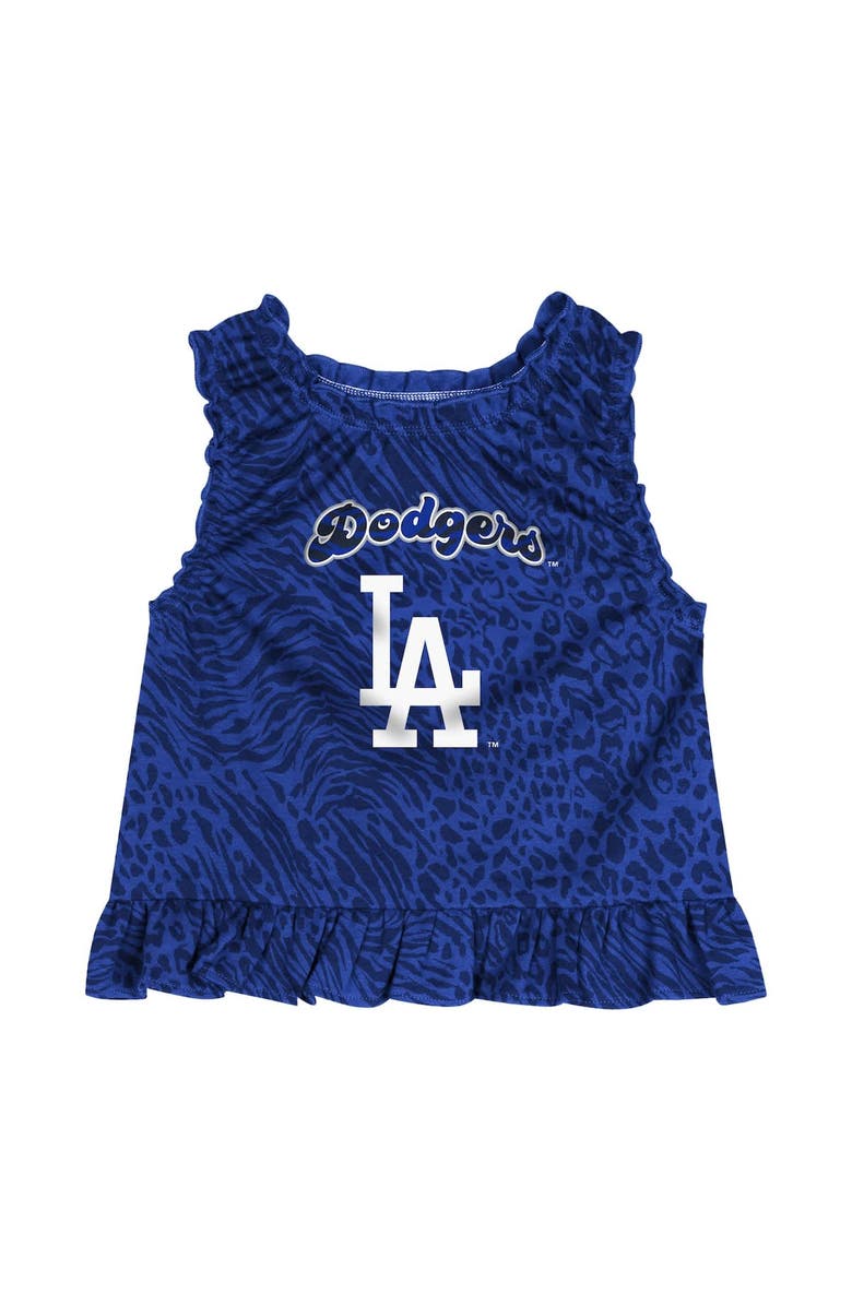 Outerstuff Toddler  Royal Los Angeles Dodgers Playground Dress, Alternate, color, Royal