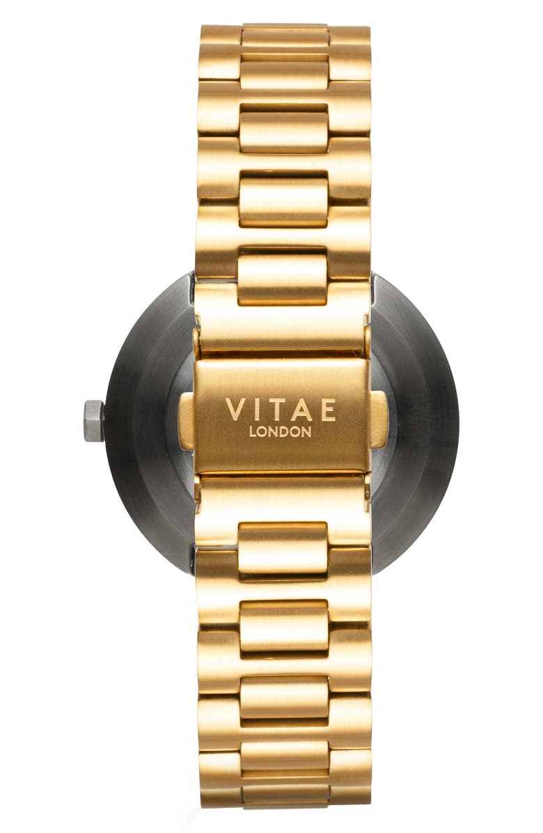 Vitae London Elmington Marble Bracelet Watch, 36mm, Alternate, color, Gold