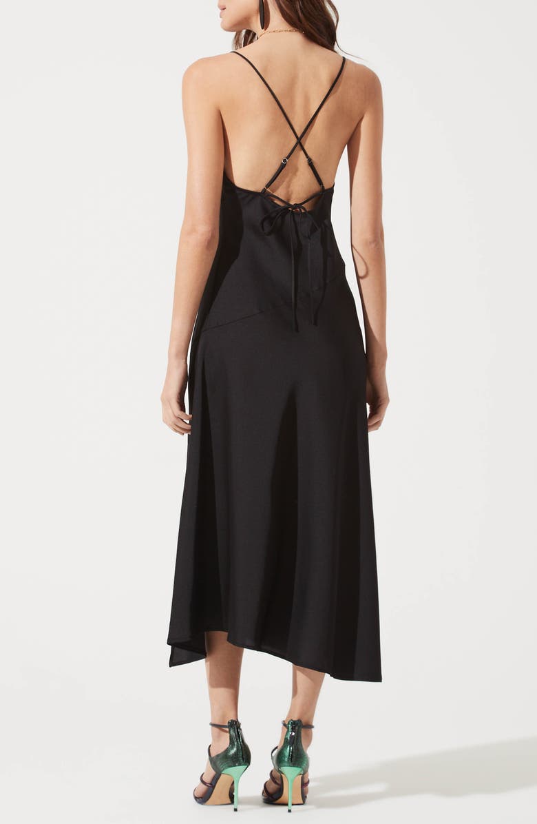 ASTR the Label Cowl Slip Midi Dress, Alternate, color,