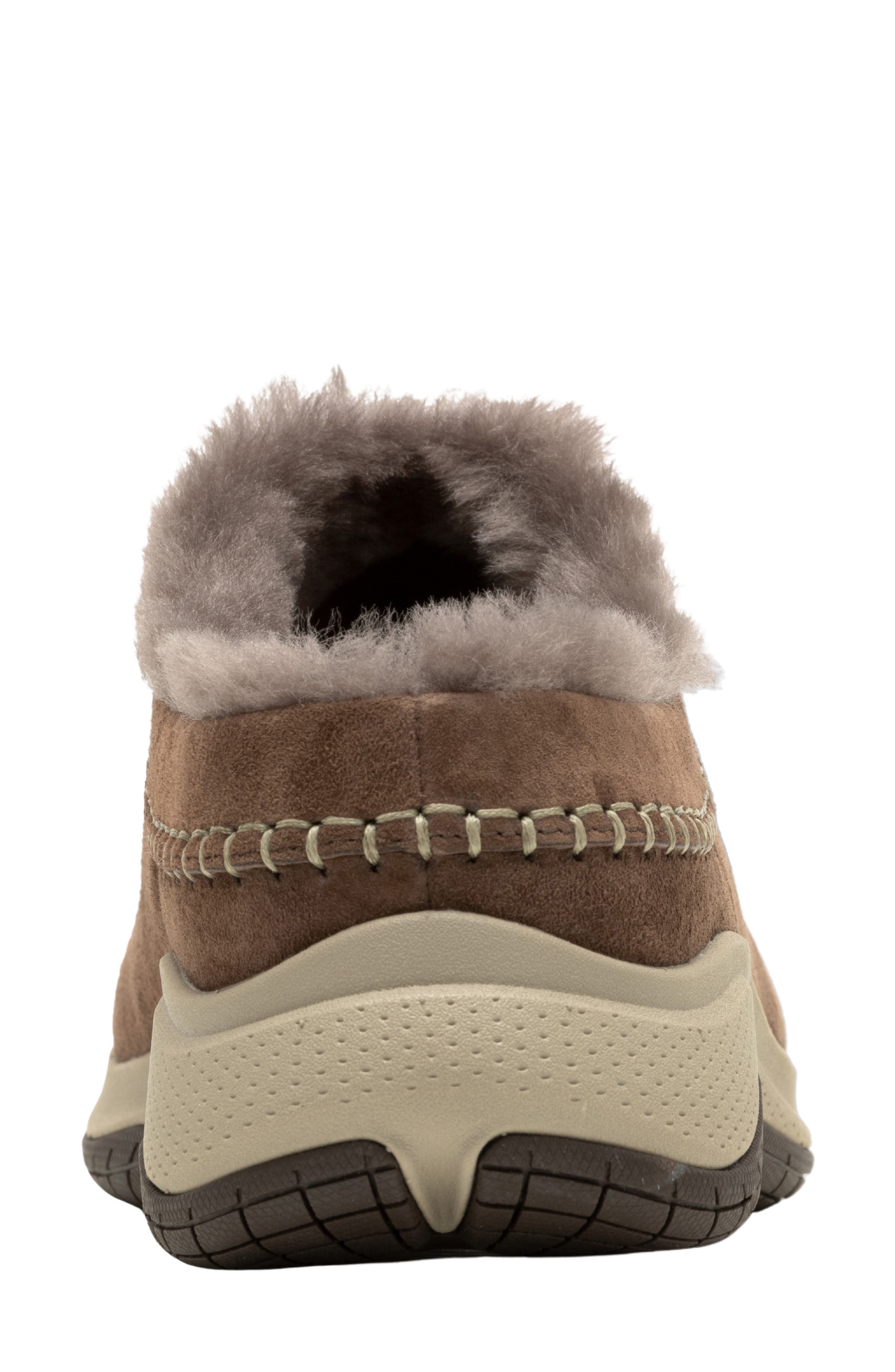Encore Ice 5 Water Resistant Genuine Shearling Slip-On Shoe, Alternate, color, BRACKEN
