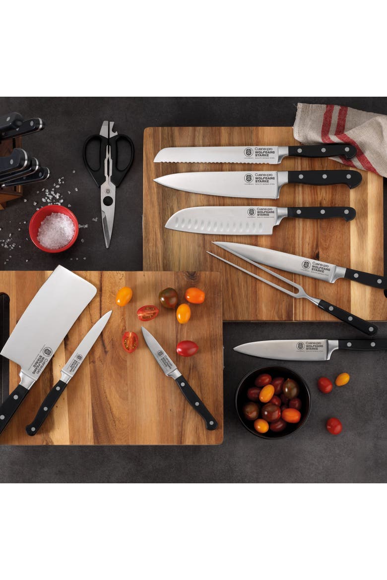 WOLFGANG STARKE 5.5" Santoku, Alternate, color, Black