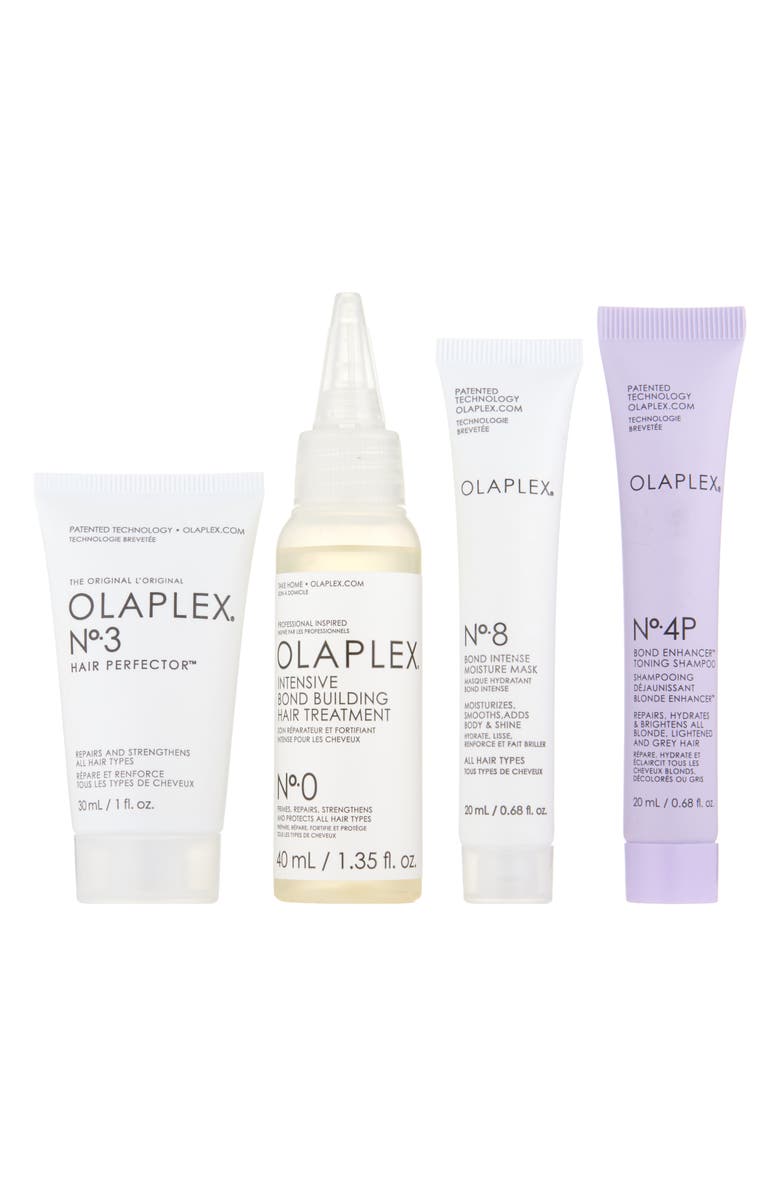 Olaplex Unbreakable Blondes Mini Hair Care Kit, Main, color, 