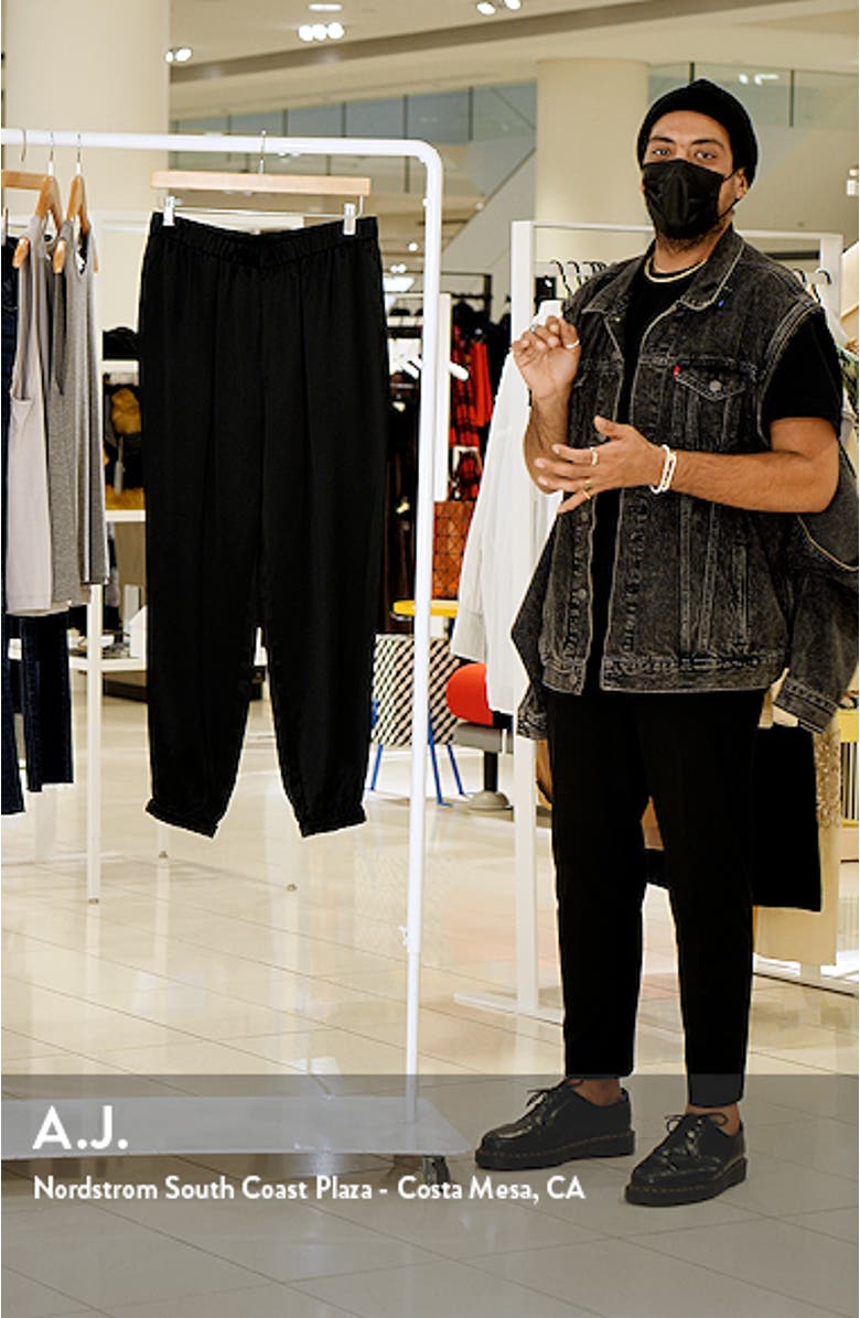 Satin Joggers, sales video thumbnail