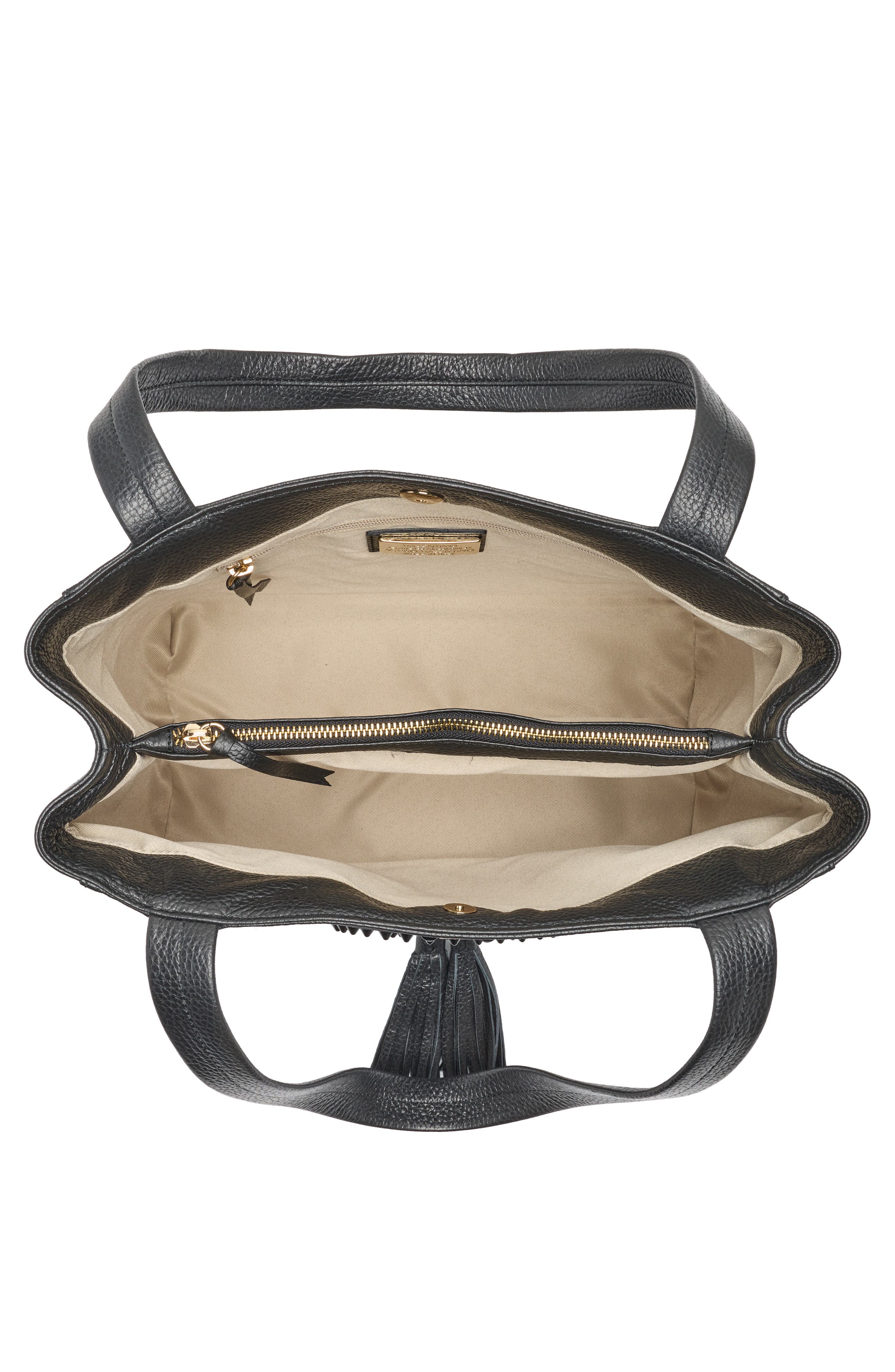 VALENTINO BY MARIO VALENTINO Estelle Rock Tote Bag, Alternate, color, Black