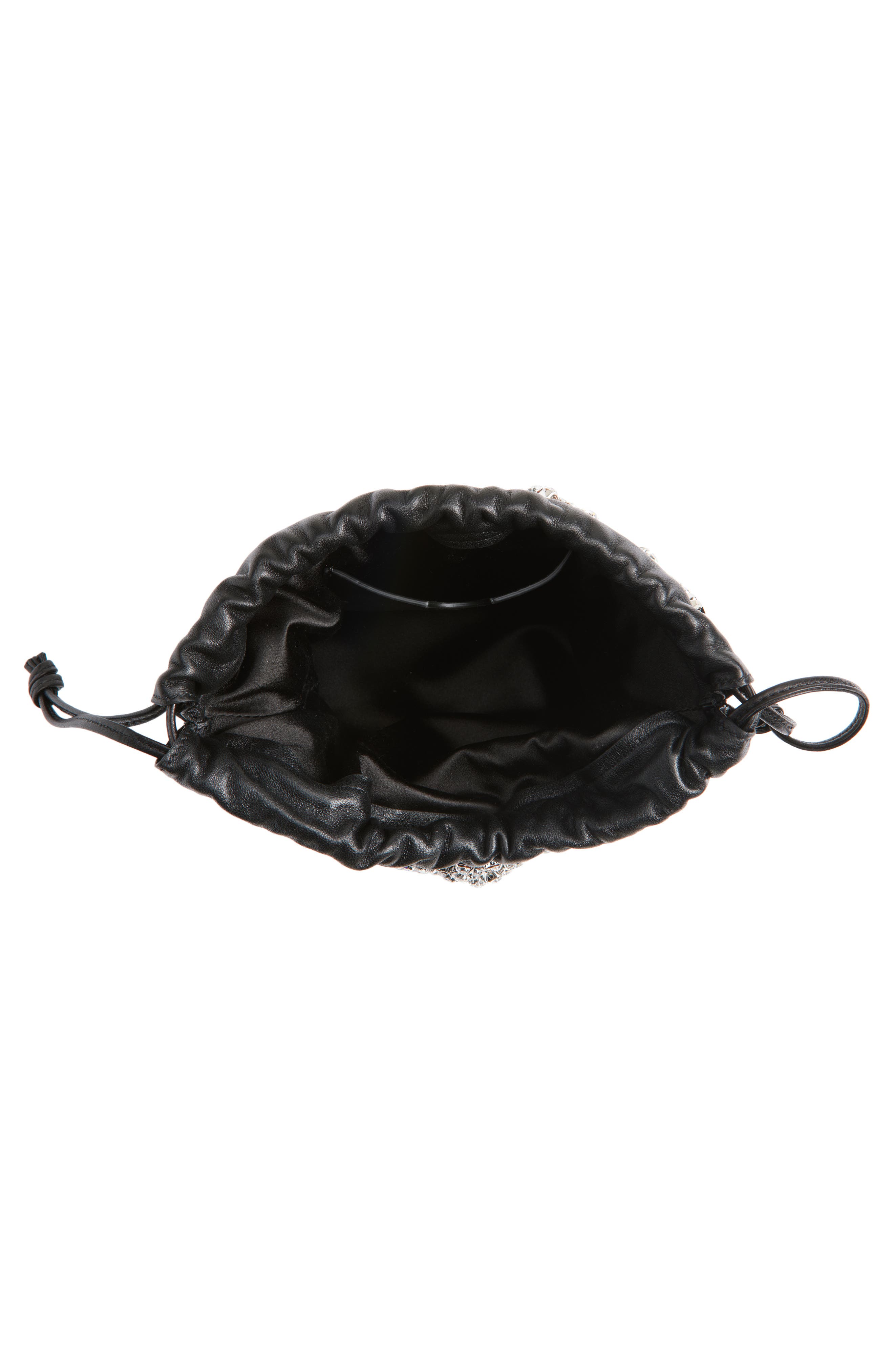 Off-White For Dinner Crystal Shoulder Bag, Alternate, color, 