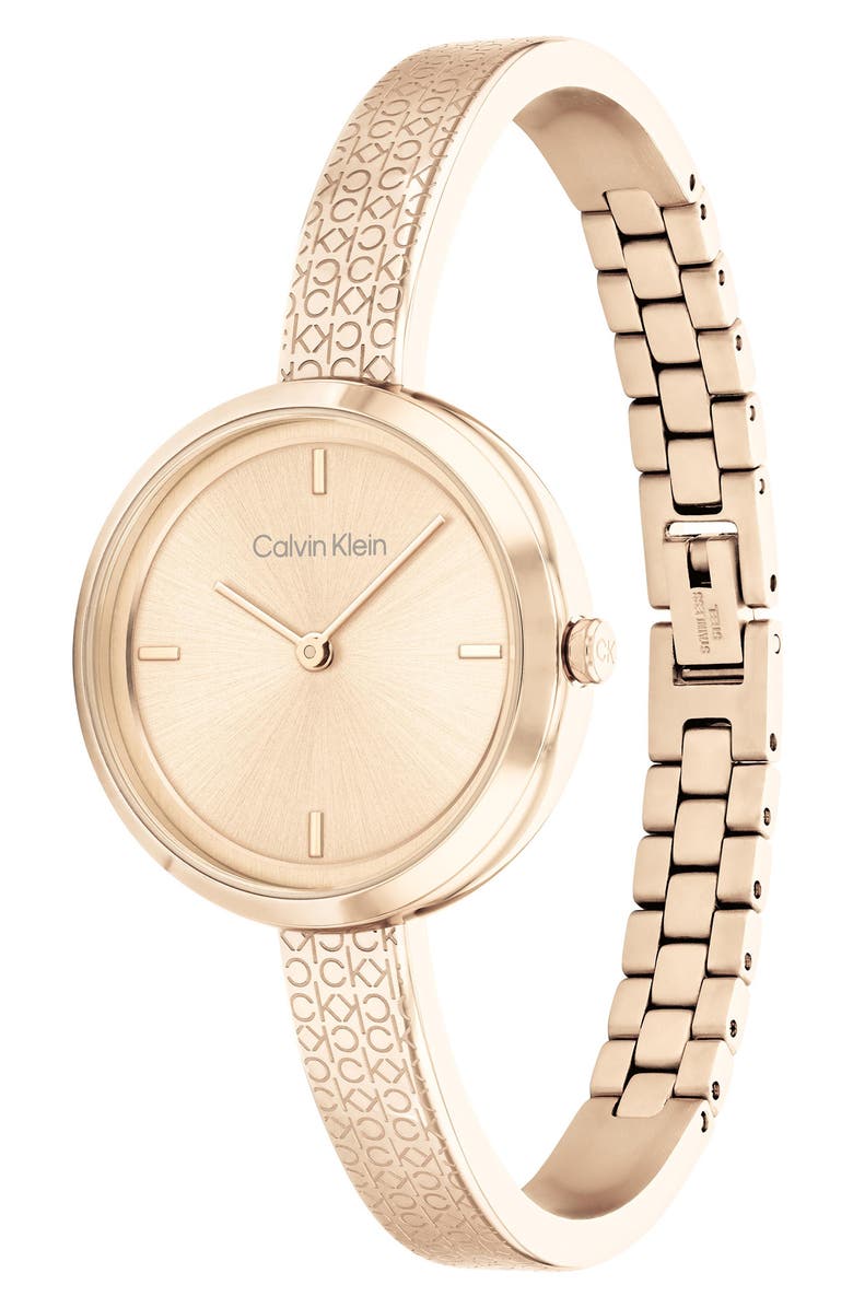 Calvin Klein Bangle Bracelet Watch, 30mm, Alternate, color, 