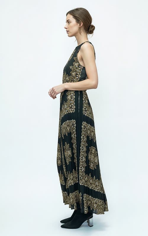 West Of Danna Ankle Dress In Black