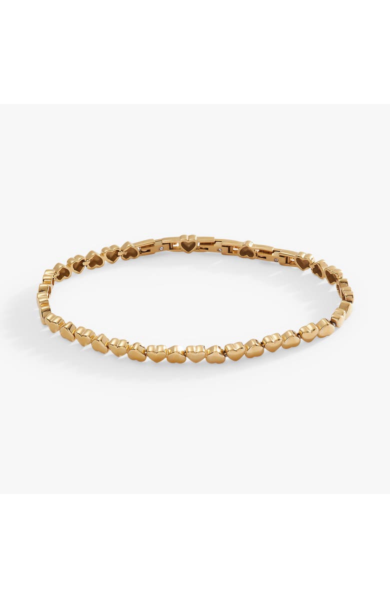 Alex and Ani Heart Tennis Bracelet, Main, color,