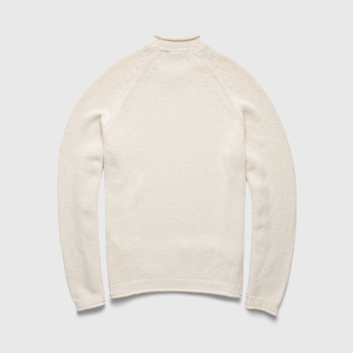 Shop Surfside Supply Co. Stu Raglan Rollneck Sweater In Jet Stream