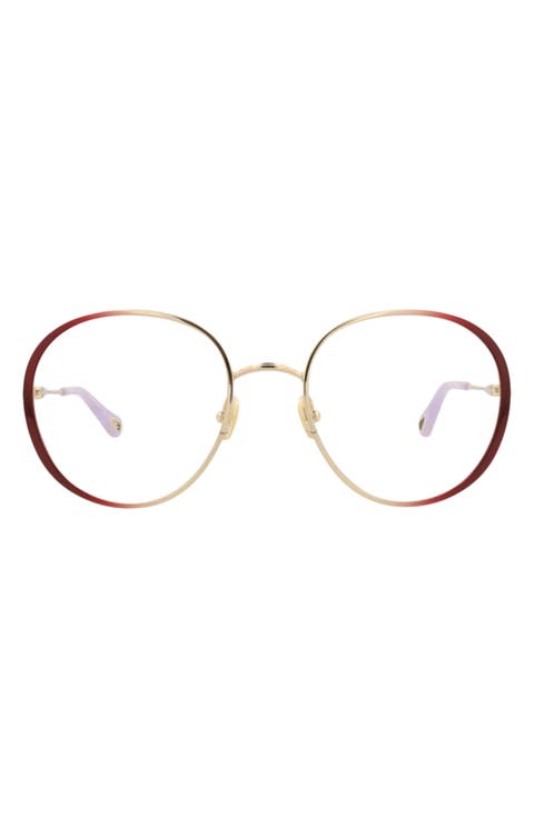 56mm Round Optical Glasses