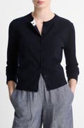 Vince Tipped Half Moon Cardigan