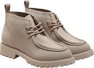 VIVAIA Francis Round-Toe Lug Sole Ankle Boots