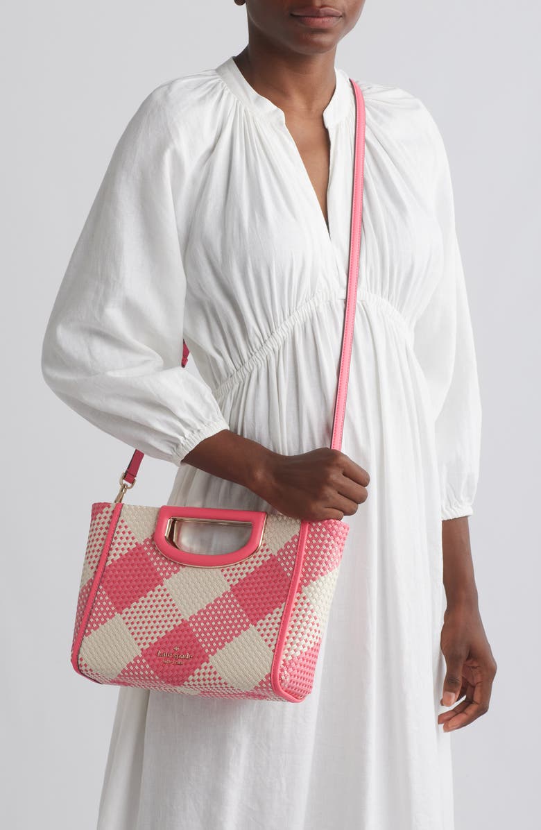 Kate Spade New York woven convertible clutch bag, Alternate, color,