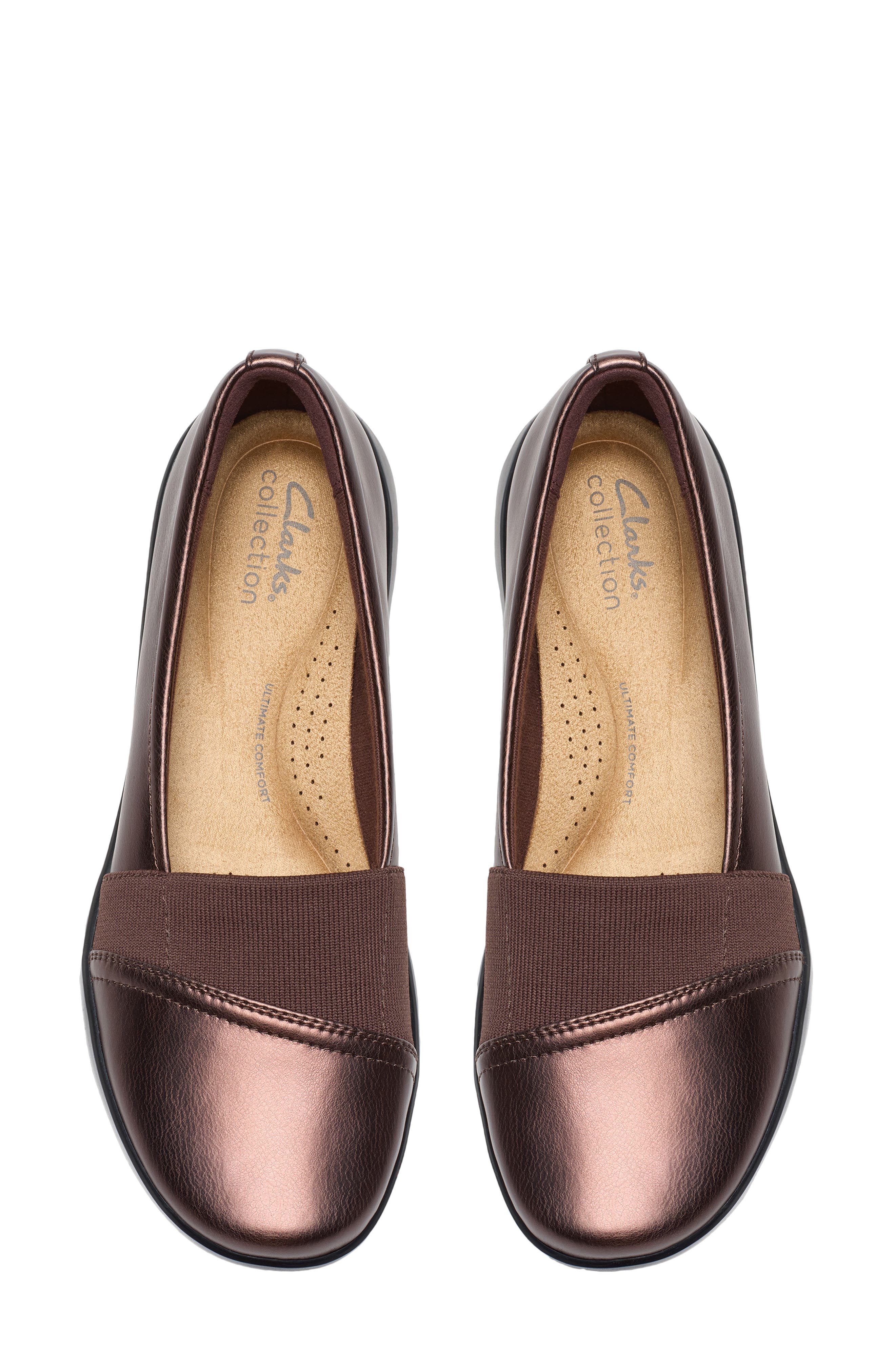 Kaetlyn Rhea Leather Slip-On Shoe, Alternate, color, METALLIC