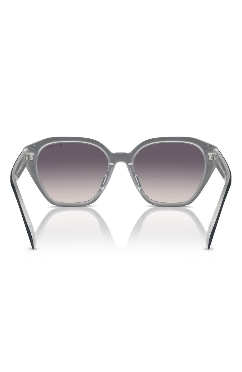 Ralph Lauren 54mm Cat Eye Sunglasses, Alternate, color, Black Opal Grey / Pink Grey