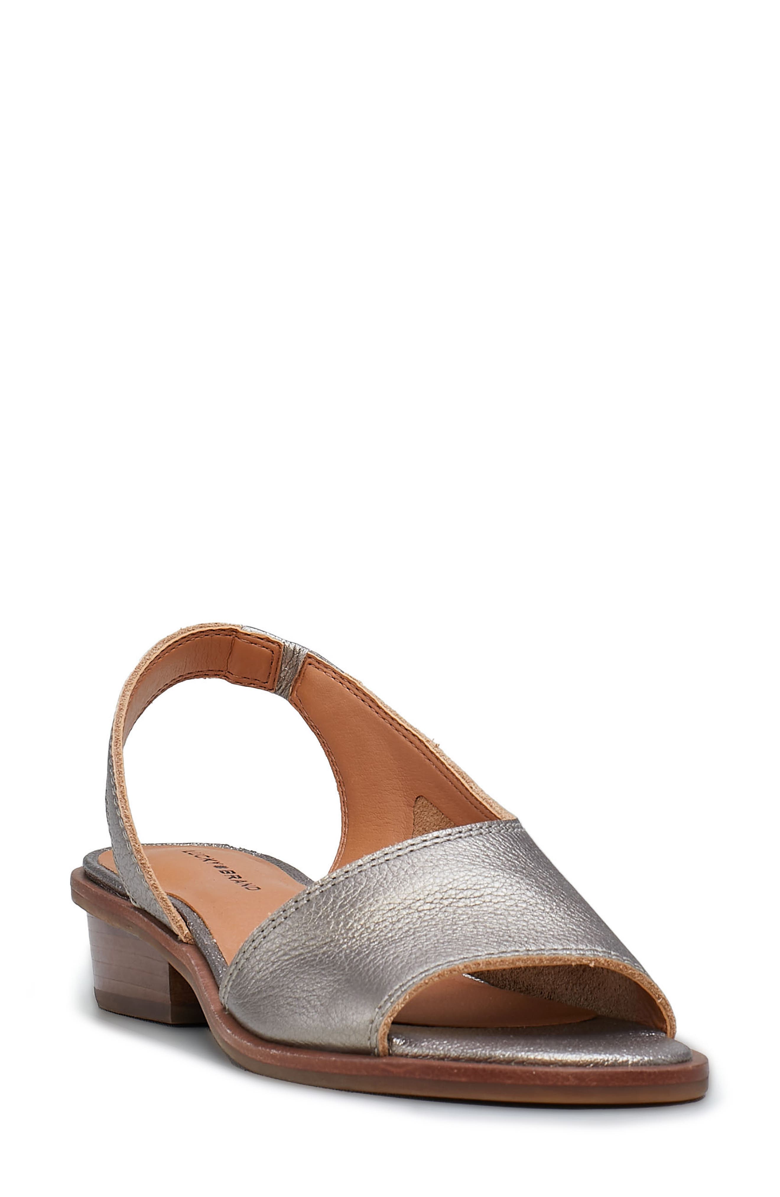 Lucky Brand Safello Asymmetric Slingback Sandal, Main, color, 