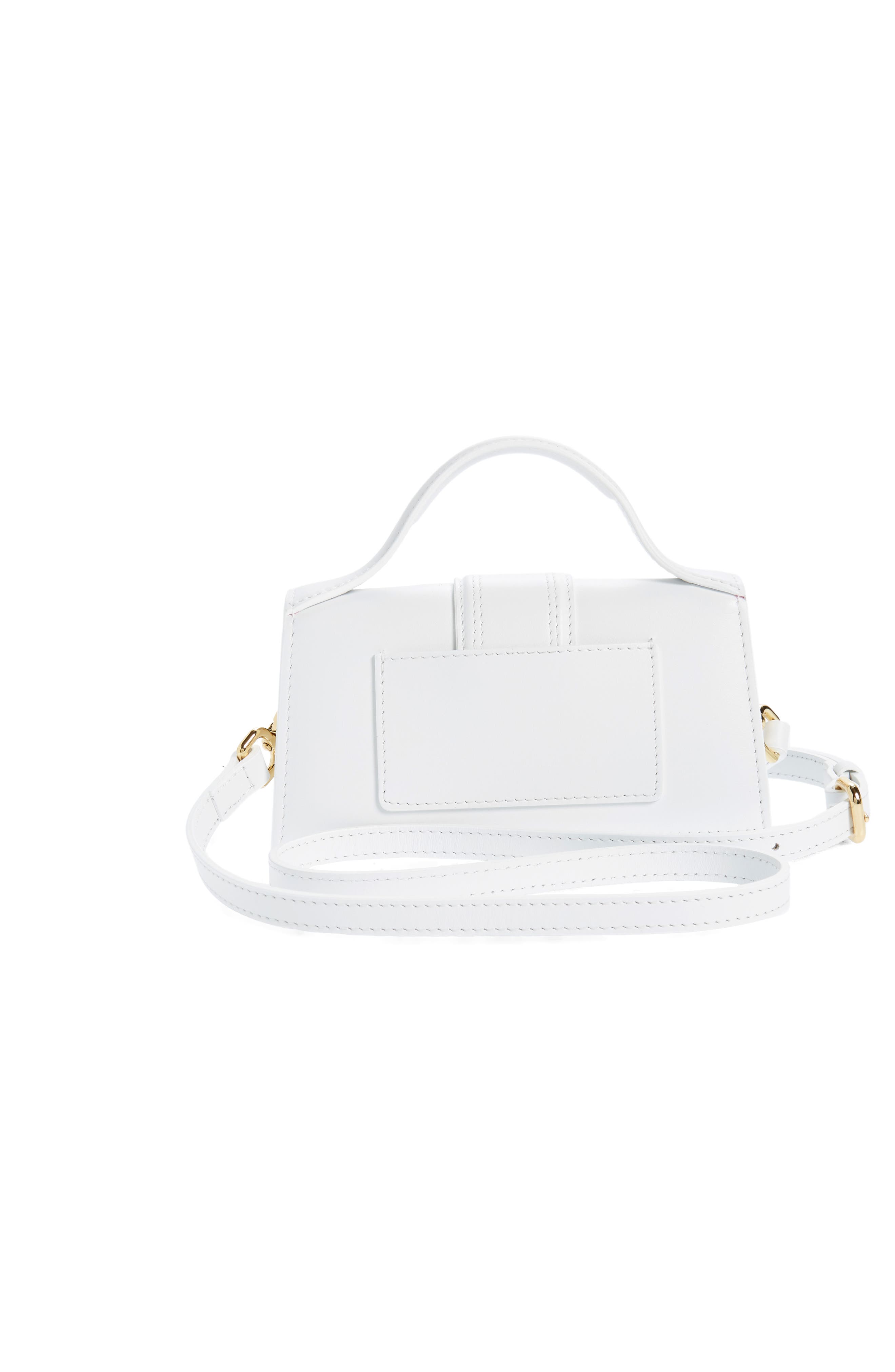 Jacquemus Le Bambino Satchel, Alternate, color, White 100