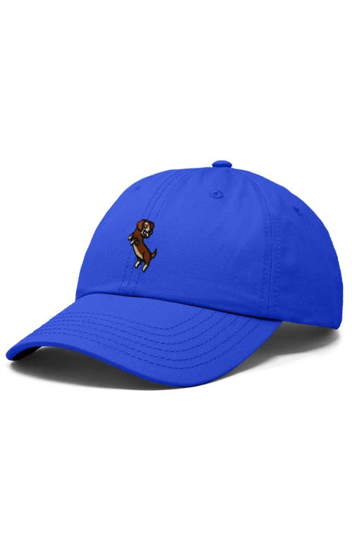 DALIX DALIX DACHSHUND EMBROIDERED DAD CAP