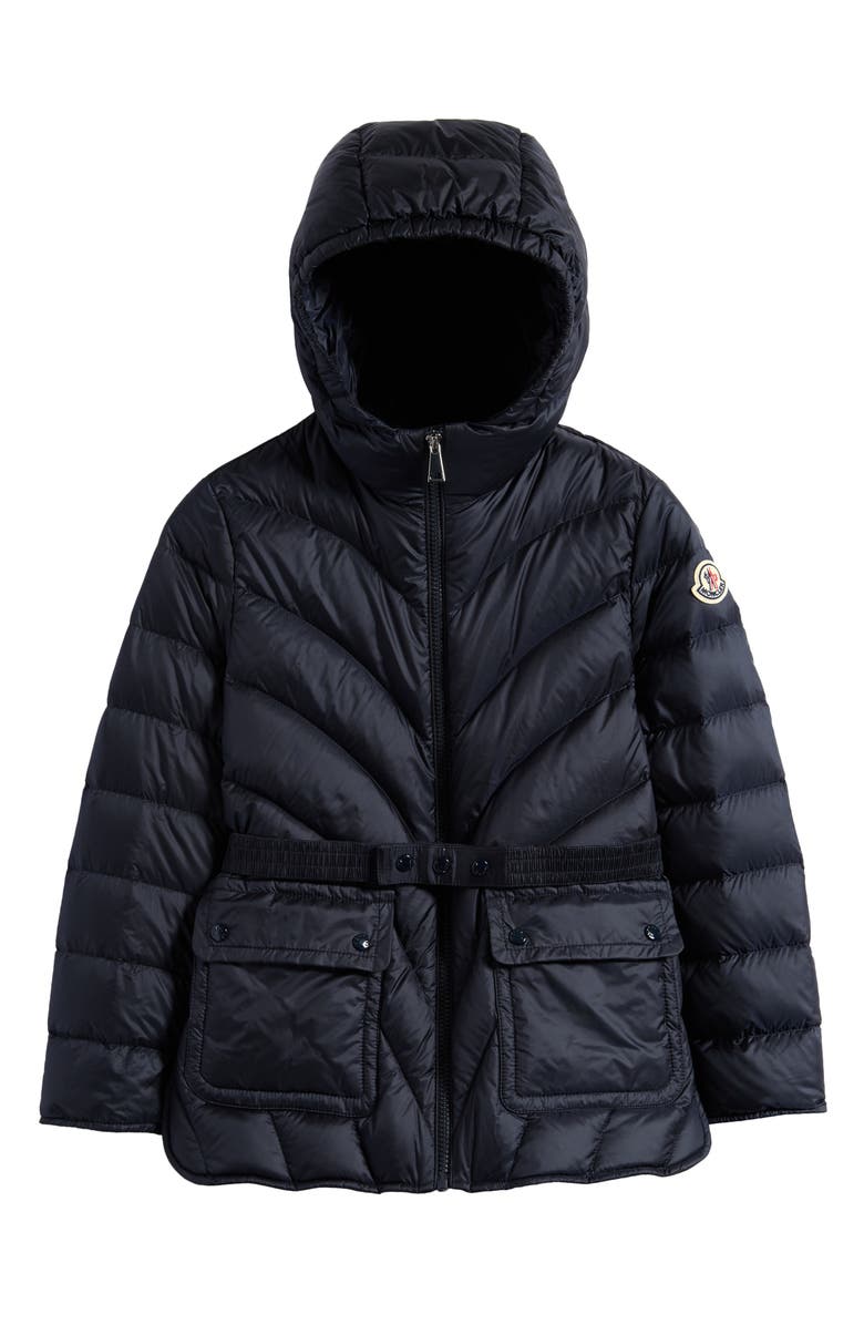 Moncler Kids' Argenno Down Parka, Main, color, Navy