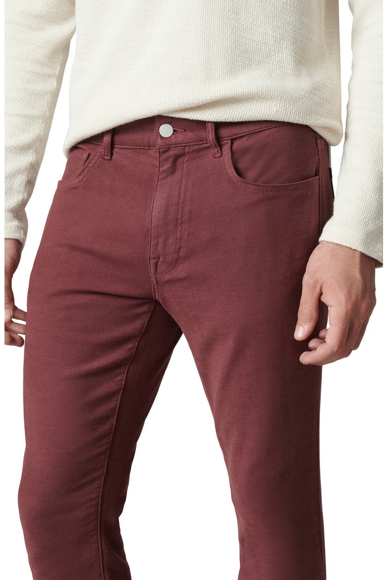 The Airsoft Asher Slim Fit Terry Jeans, Alternate, color, MERLOT