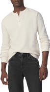Joe's Long Sleeve Waffle Henley T-Shirt