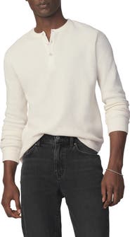 Joe's Long Sleeve Waffle Henley T-Shirt