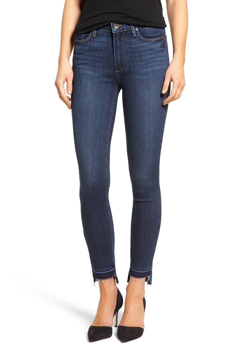 Hoxton High Waist Skinny Jeans, Main, color, PUTNEY