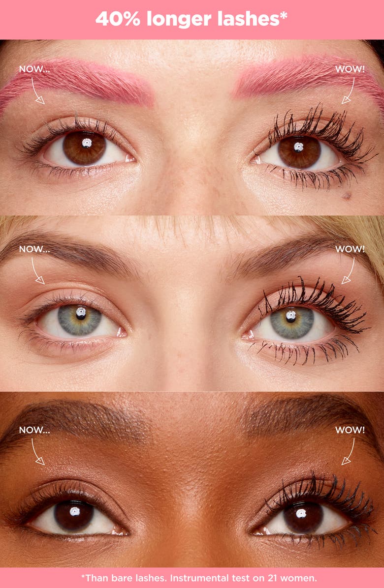 Benefit Cosmetics Benefit Lashes All The Way Extreme Lengthening Mascara Set, Alternate, color,