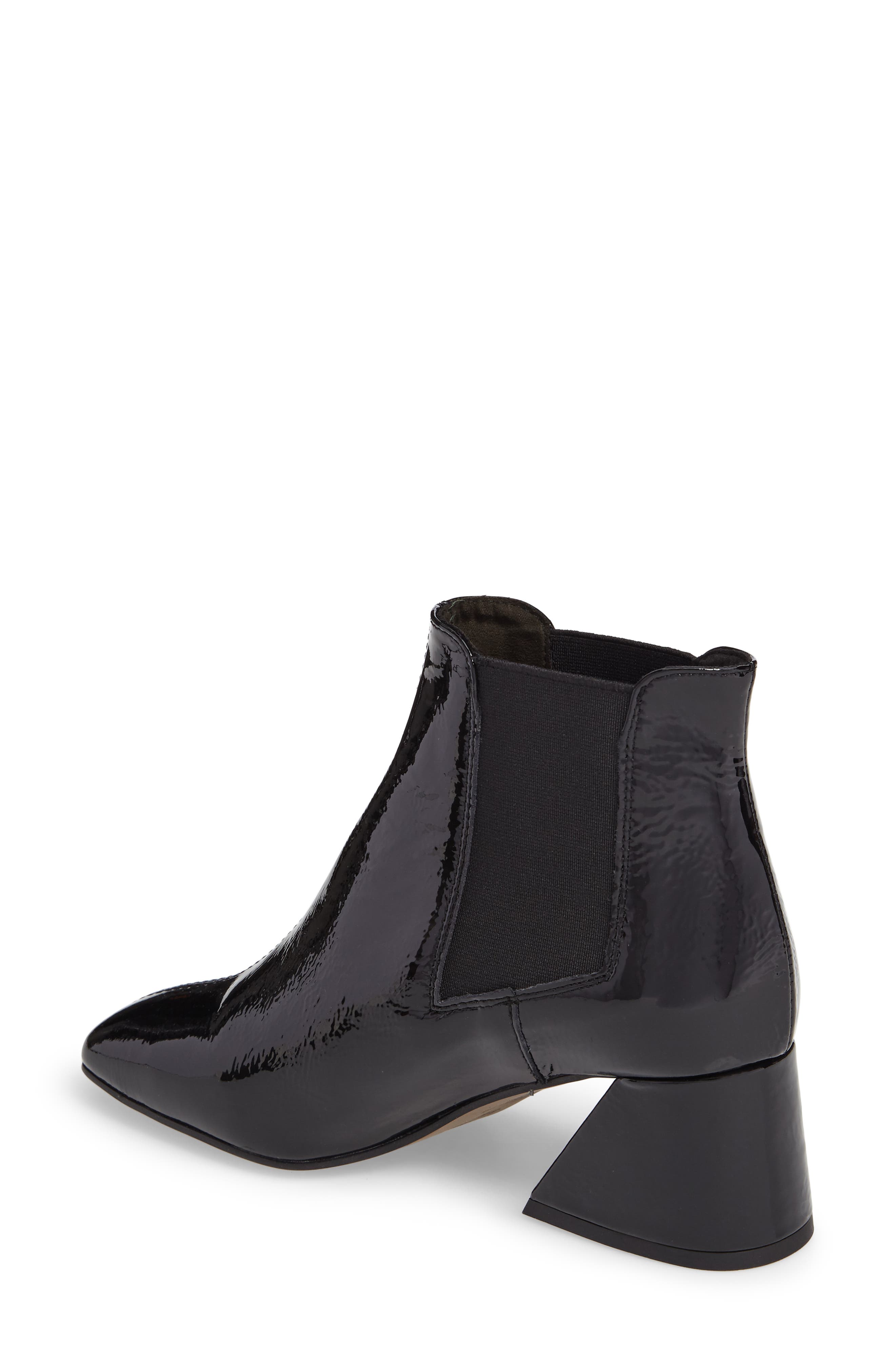 Topshop Manuel Architectural Heel Bootie, Alternate, color, 