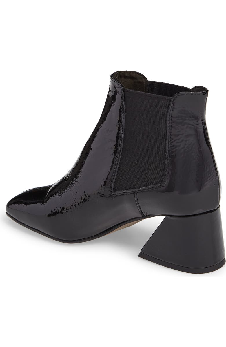 Topshop Manuel Architectural Heel Bootie, Alternate, color,