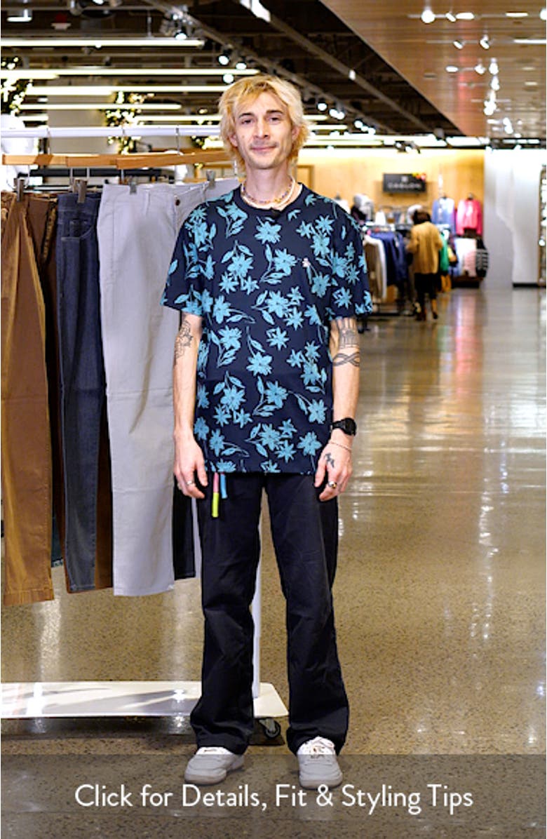 Floral Print T-Shirt, sales video thumbnail